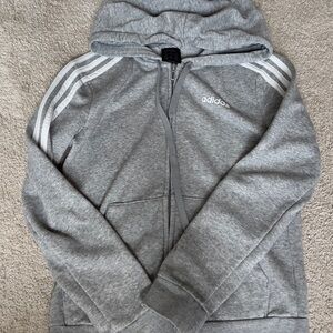 Adidas Women’s Gray Hoodie